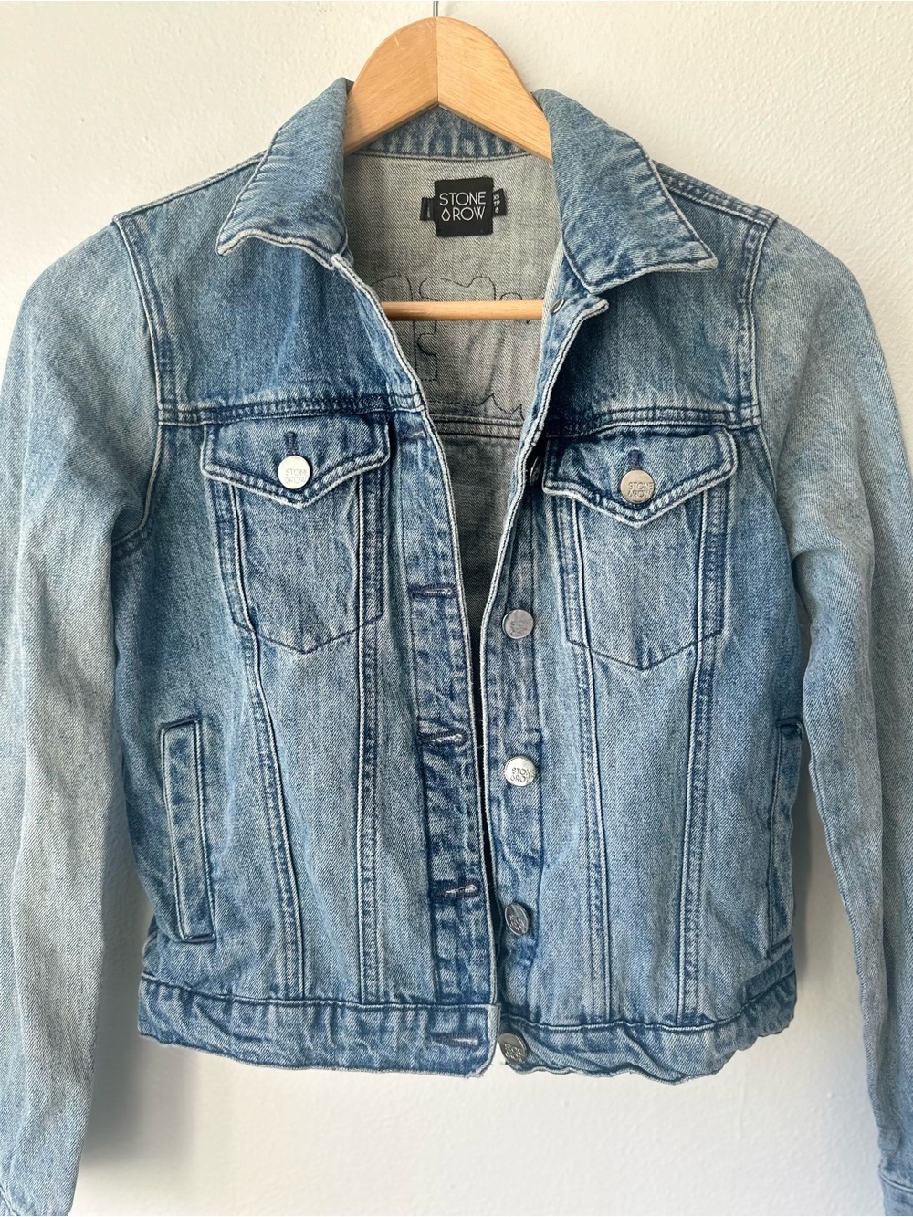 STONE ROW DENIM JACKET XS - Picture 4 of 11